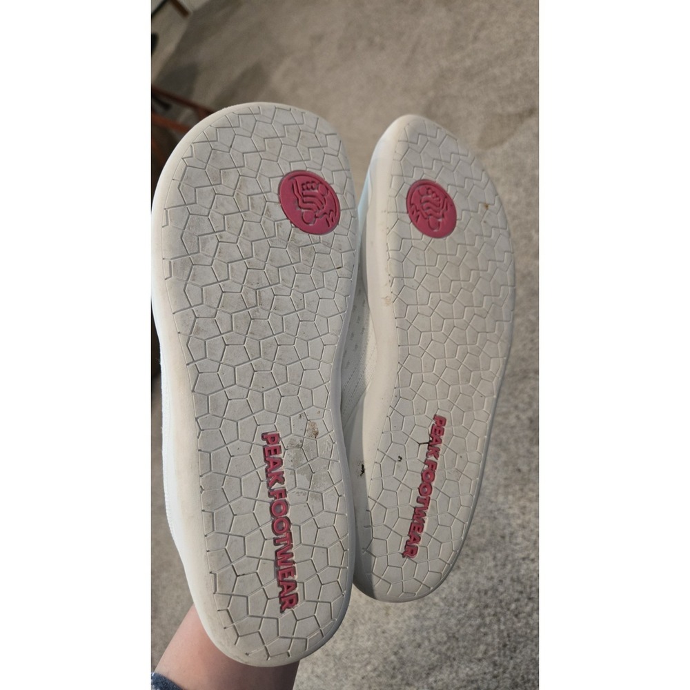 Peak Footwear Barefoot Shoes Womens 7 7.5 EU 38 White Pink Minimalist Wide Toe - Picture 7 of 8